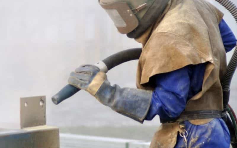 sandblasting